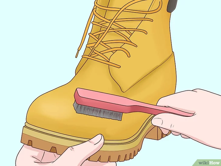 Chải giày lại lần nữa