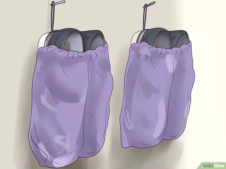  Bảo quản giày trong túi treo giày dép