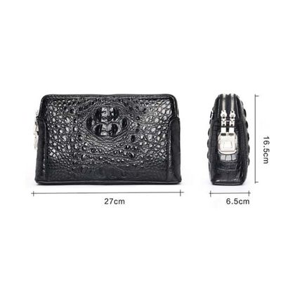 Ví cầm tay da cá sấu Clutch KIDDO