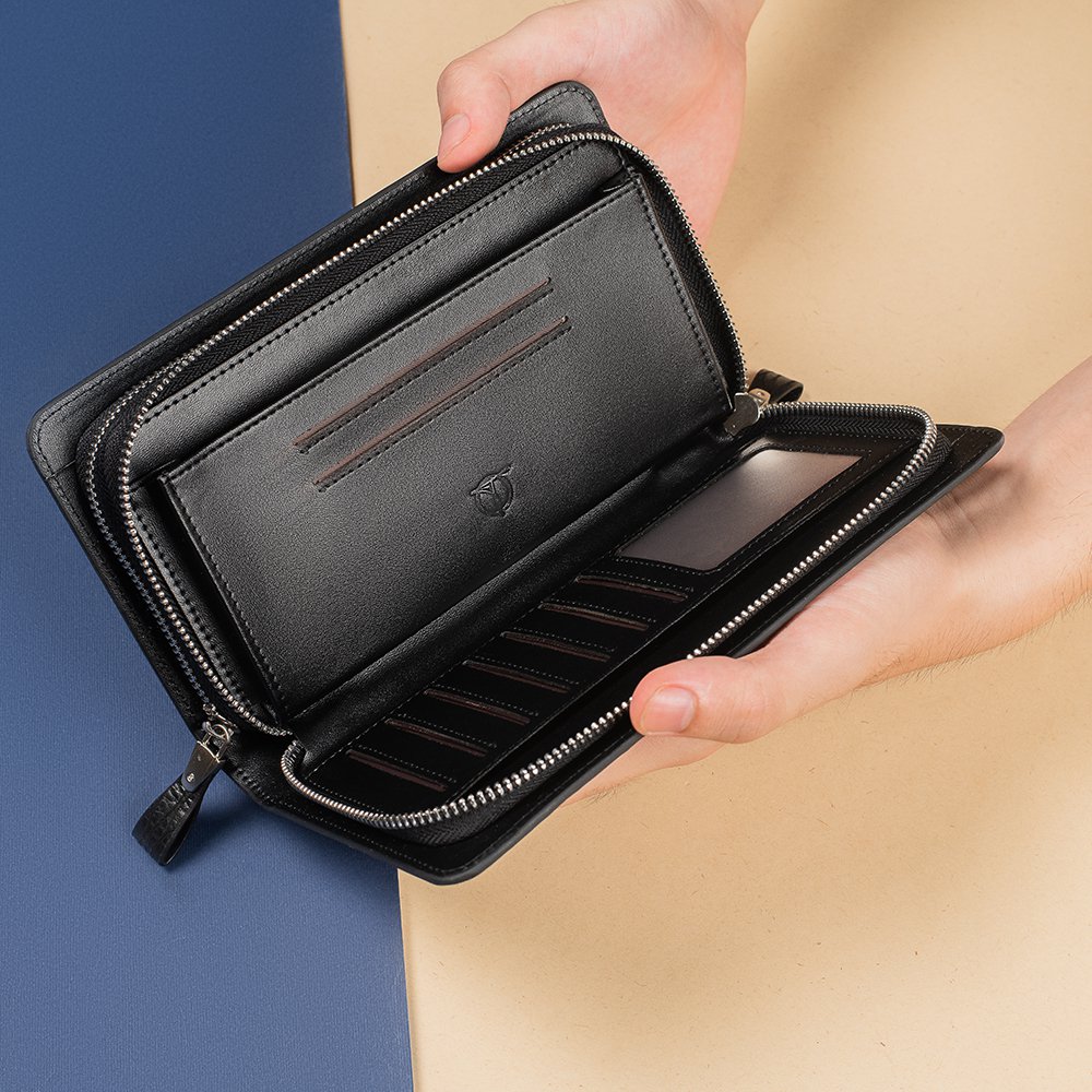 Ví da nam dáng ngang