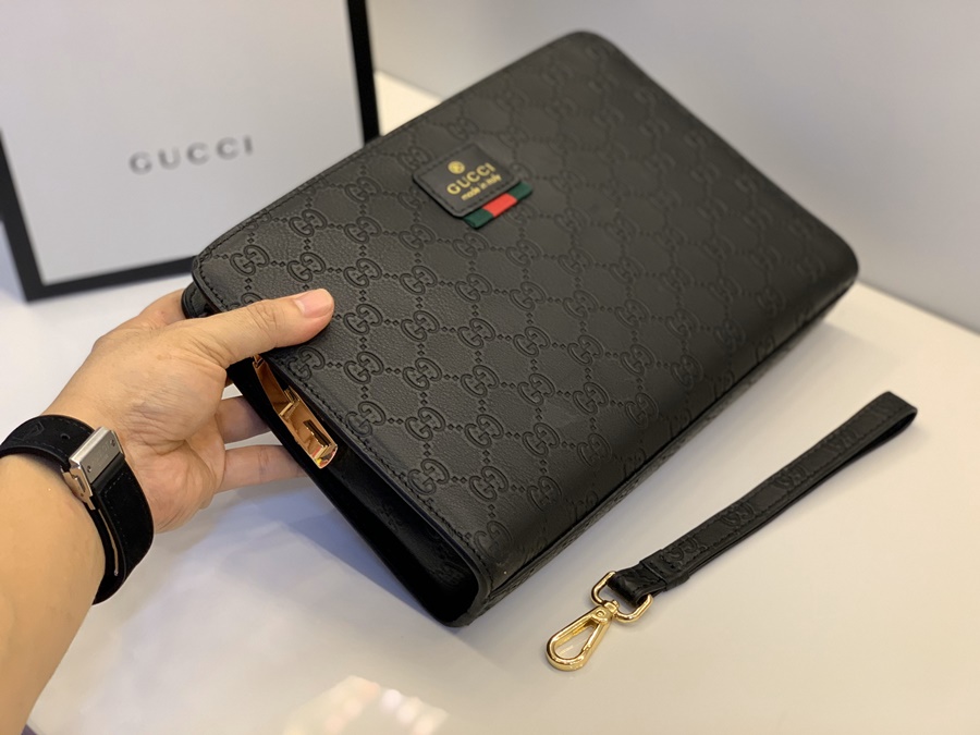 Gucci - Ví dài nam da thật