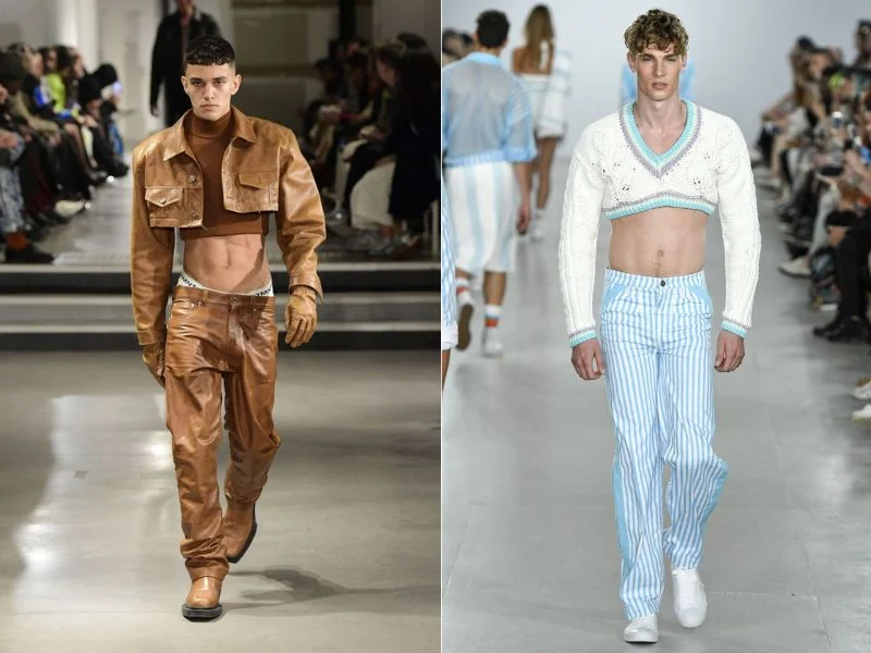 Áo croptop dành cho anh chàng có gu độc lạ