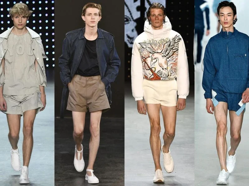 Quần short với nhiều mẫu mã đa dạng